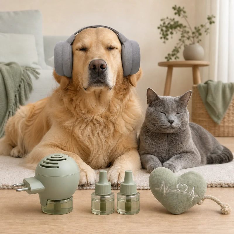 Calming support products for dogs and cats