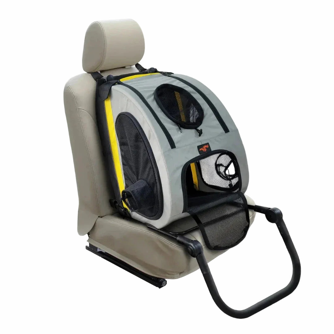 2-in-1 pet stroller that fits the car seat - 
