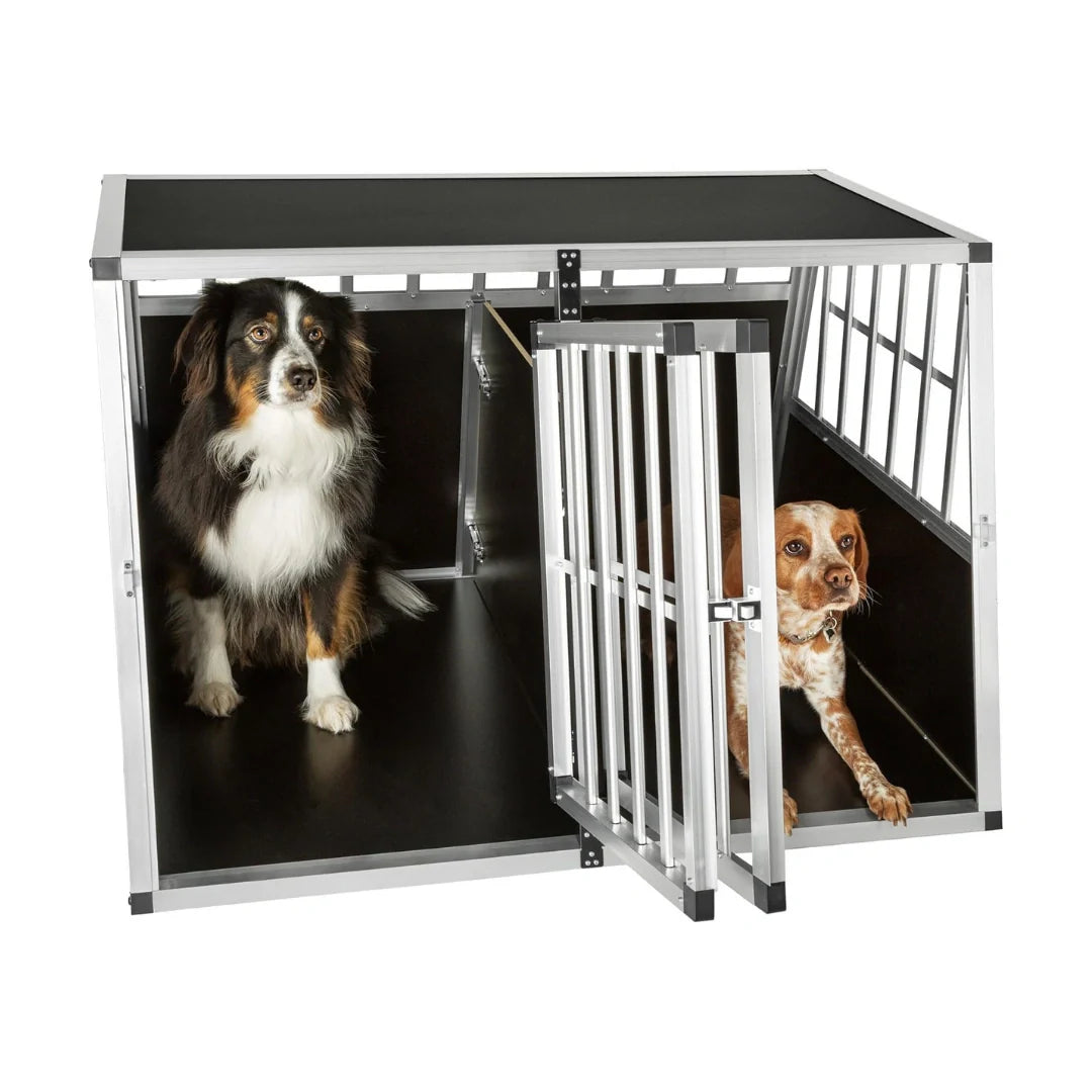 Aluminium Dog Crate for the Car - Djurslottet