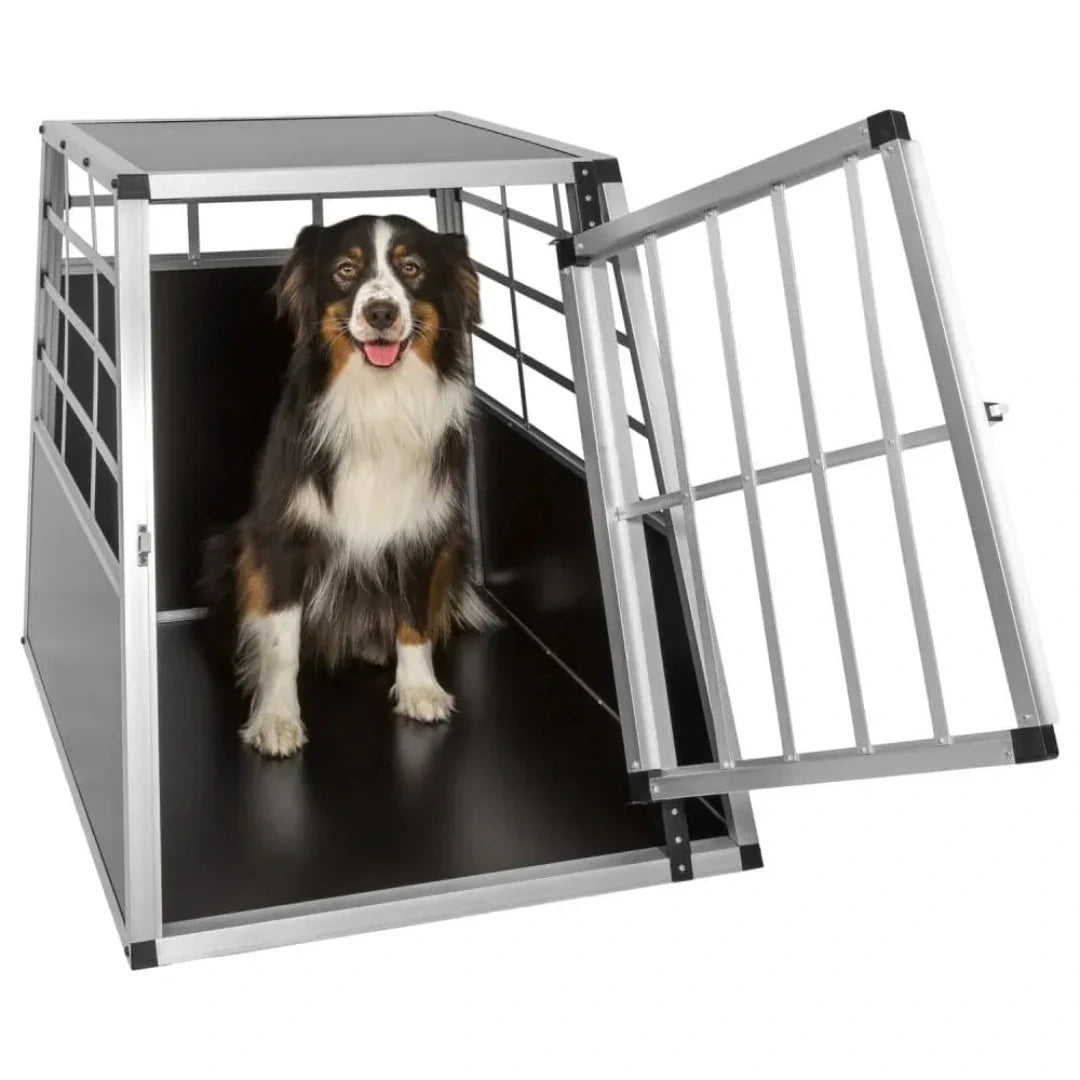 Aluminium Dog Crate for the Car why a dog crate is needed - Djurslottet
