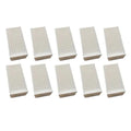Pack of ten replacement filter cartridges for pet water fountains