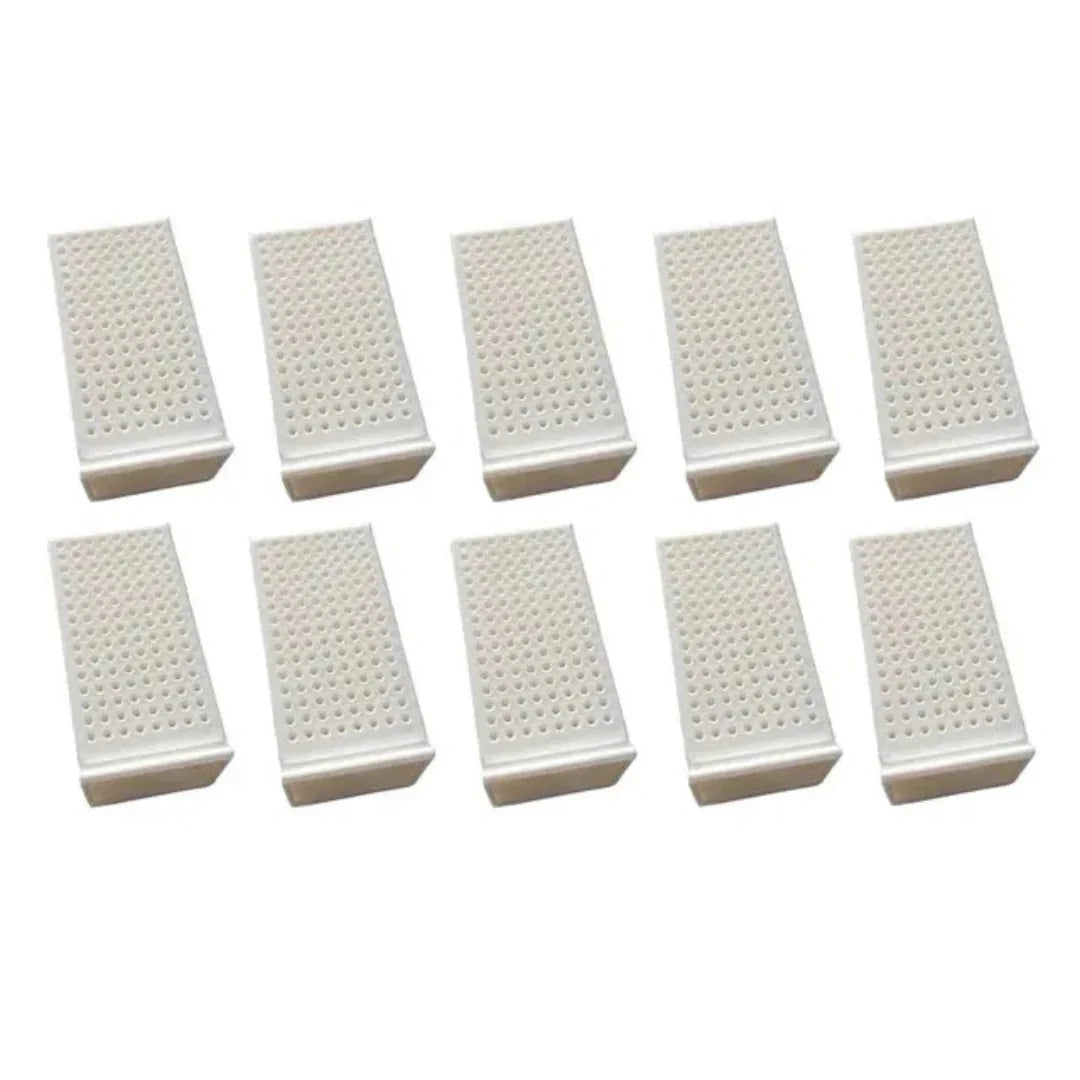 Pack of ten replacement filter cartridges for pet water fountains