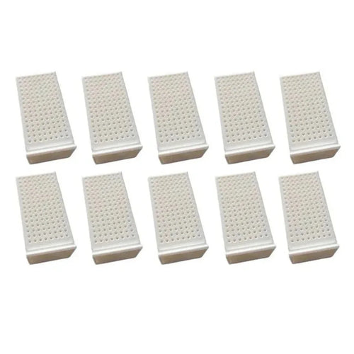 Pack of ten replacement filter cartridges for pet water fountains