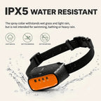 IPX5 water-resistant spray collar suitable for wet conditions.