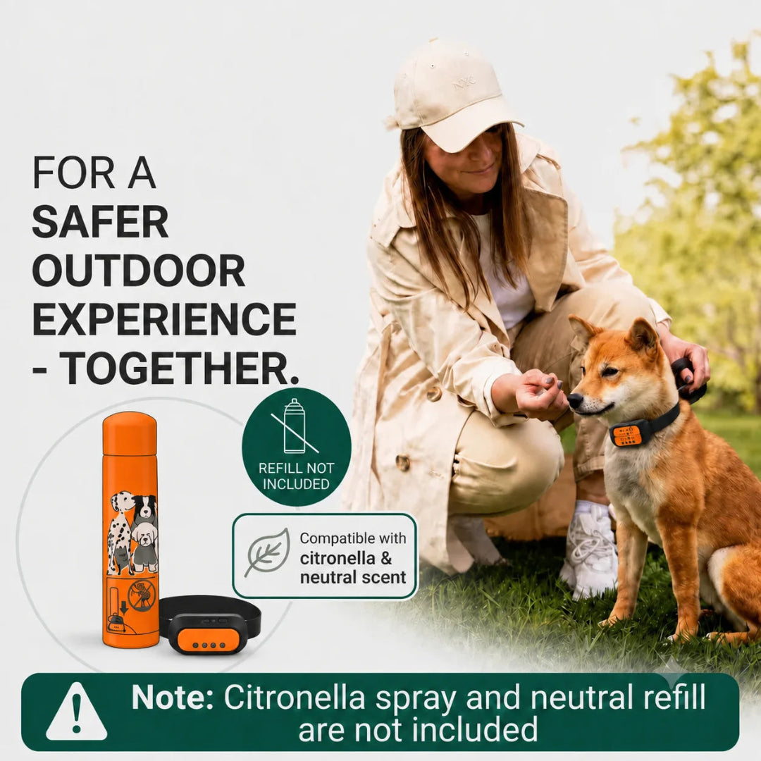 The device is compatible with both citronella and neutral scents.