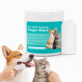 TailCare dental cleaner for dogs and cats with 50 dental wipes - Petifo