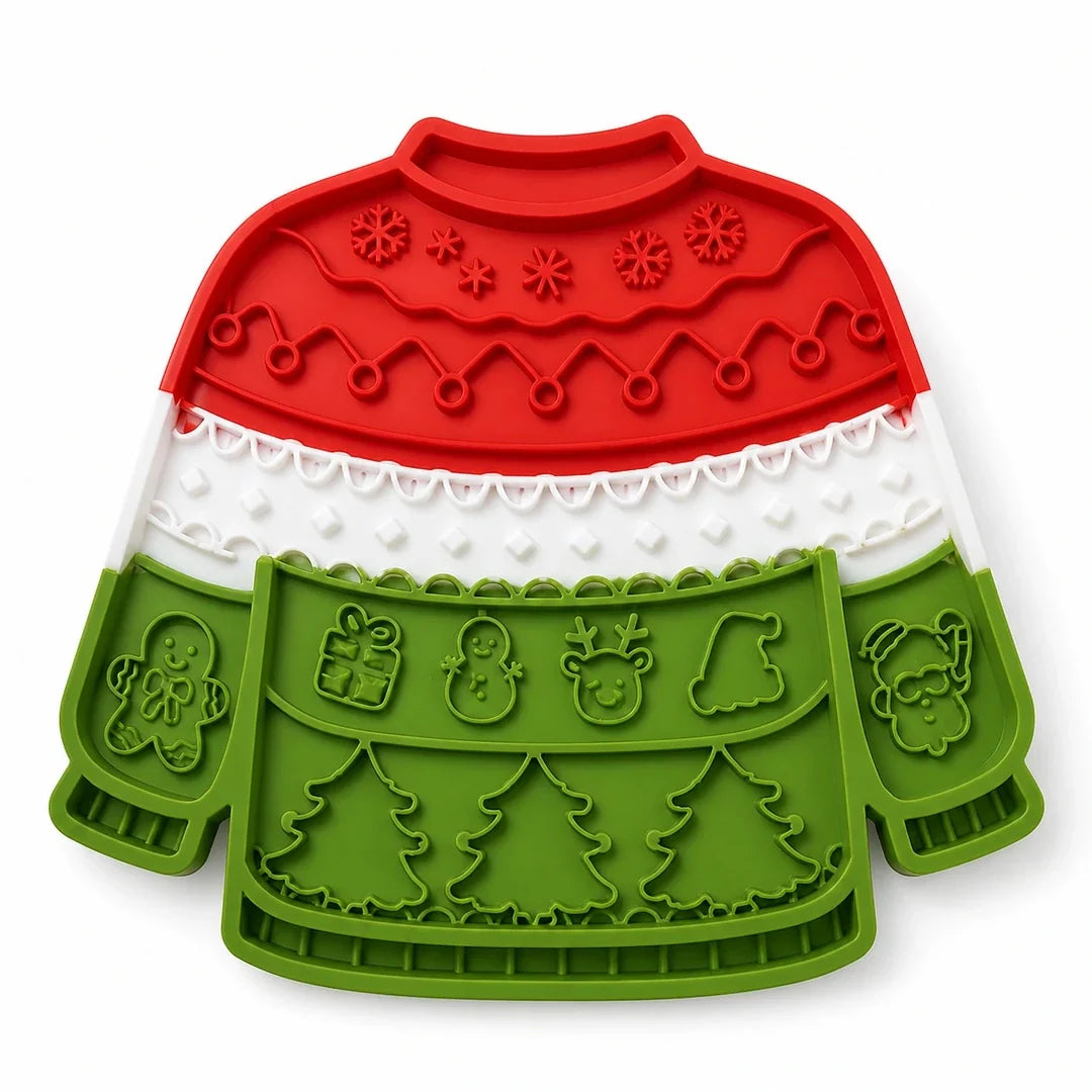 Świąteczna mata MerryLick na białym tle – Petifo
