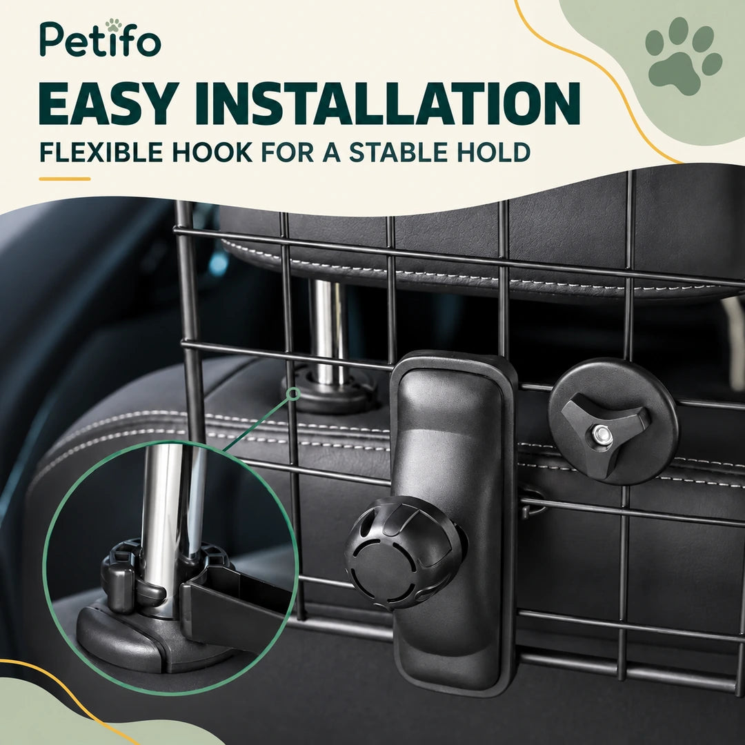 PawHut Adjustable Car Barrier – installation - Petifo
