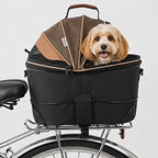 Fitting the PetFuled bicycle basket and lifting a pet inside – Petifo